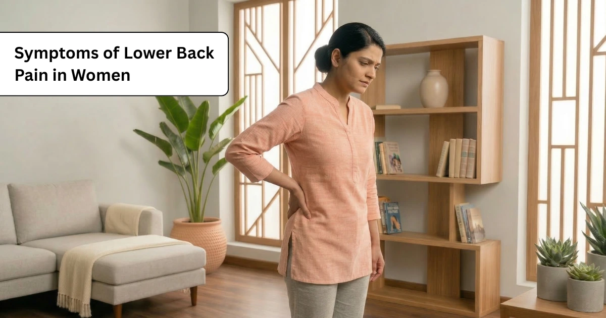 Sysmptoms of Lower Back Pain in Women Sysmptoms of Lower Back Pain in Women